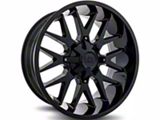 Hardrock Offroad H700 Gloss Black 5-Lug Wheel; 20x9; 0mm Offset (02-08 RAM 1500, Excluding Mega Cab)