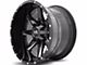 Hardrock Offroad Hardcore Gloss Black Milled 5-Lug Wheel; 20x10; -19mm Offset (02-08 RAM 1500, Excluding Mega Cab)