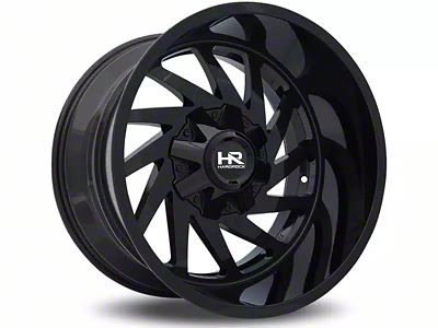 Hardrock Offroad Crusher Gloss Black 8-Lug Wheel; 20x10; -19mm Offset (03-09 RAM 2500)