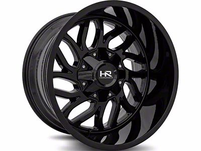 Hardrock Offroad H707 Destroyer Gloss Black 8-Lug Wheel; 20x10; -19mm Offset (03-09 RAM 2500)