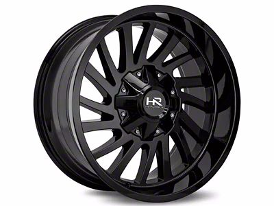 Hardrock Offroad H708 Overdrive Gloss Black 8-Lug Wheel; 20x10; -19mm Offset (03-09 RAM 2500)