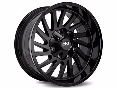 Hardrock Offroad H708 Overdrive Gloss Black 8-Lug Wheel; 22x10; -25mm Offset (03-09 RAM 2500)