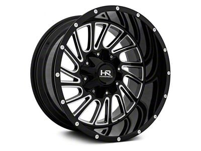 Hardrock Offroad Overdrive Gloss Black Milled 8-Lug Wheel; 20x12; -51mm Offset (03-09 RAM 2500)