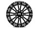 Hardrock Offroad Spine Xposed Gloss Black Milled 8-Lug Wheel; 20x12; -44mm Offset (03-09 RAM 2500)