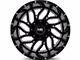 Hardrock Offroad H707 Destroyer Gloss Black Milled 8-Lug Wheel; 20x10; -19mm Offset (03-09 RAM 3500 SRW)