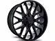 Hardrock Offroad Affliction Gloss Black 6-Lug Wheel; 20x10; -19mm Offset (04-08 F-150)