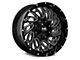 Hardrock Offroad Attack Gloss Black Milled 6-Lug Wheel; 20x12; -51mm Offset (04-08 F-150)