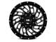 Hardrock Offroad Attack Gloss Black Milled 6-Lug Wheel; 20x12; -51mm Offset (04-08 F-150)