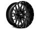 Hardrock Offroad Commander Gloss Black Milled 6-Lug Wheel; 22x10; -25mm Offset (04-08 F-150)