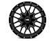 Hardrock Offroad Commander Gloss Black Milled 6-Lug Wheel; 22x10; -25mm Offset (04-08 F-150)