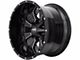 Hardrock Offroad Devastator Gloss Black Milled 6-Lug Wheel; 20x12; -51mm Offset (04-08 F-150)