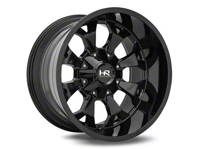 Hardrock Offroad Devastator Gloss Black 6-Lug Wheel; 20x10; -19mm Offset (04-08 F-150)