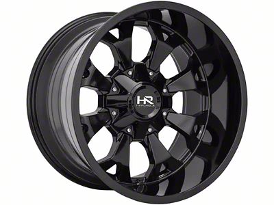 Hardrock Offroad Devastator Gloss Black 6-Lug Wheel; 20x12; -51mm Offset (04-08 F-150)