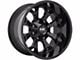 Hardrock Offroad Devastator Gloss Black 6-Lug Wheel; 20x12; -51mm Offset (04-08 F-150)