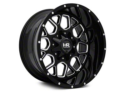 Hardrock Offroad Gunner Gloss Black 6-Lug Wheel; 20x12; -44mm Offset (04-08 F-150)