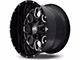 Hardrock Offroad Gunner Gloss Black Milled 6-Lug Wheel; 20x10; -19mm Offset (04-08 F-150)