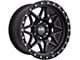 Hardrock Offroad H105 Matte Black 6-Lug Wheel; 17x9; -12mm Offset (04-08 F-150)