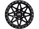 Hardrock Offroad H105 Matte Black 6-Lug Wheel; 17x9; -12mm Offset (04-08 F-150)