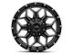 Hardrock Offroad Indestructible Gloss Black Milled 6-Lug Wheel; 22x10; -25mm Offset (04-08 F-150)