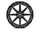 Hardrock Offroad Painkiller Xposed Gloss Black Milled 6-Lug Wheel; 20x9; 0mm Offset (04-08 F-150)