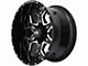 Hardrock Offroad Reckless Xposed Gloss Black Milled 6-Lug Wheel; 20x10; -19mm Offset (04-08 F-150)