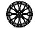 Hardrock Offroad Slammer Xposed Gloss Black Milled 6-Lug Wheel; 20x9; 0mm Offset (04-08 F-150)