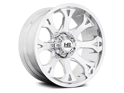 Hardrock Offroad Bloodshot Xposed Chrome 6-Lug Wheel; 24x14; -76mm Offset (07-13 Sierra 1500)