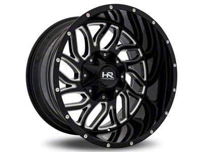 Hardrock Offroad Destroyer Gloss Black 6-Lug Wheel; 22x10; -25mm Offset (07-13 Sierra 1500)