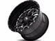 Hardrock Offroad Destroyer Gloss Black Milled 6-Lug Wheel; 20x10; -19mm Offset (07-13 Sierra 1500)