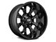 Hardrock Offroad Devastator Gloss Black 6-Lug Wheel; 22x10; -25mm Offset (07-13 Sierra 1500)