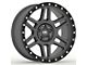 Hardrock Offroad H103 Matte Black 6-Lug Wheel; 17x9; -12mm Offset (07-13 Sierra 1500)