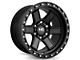 Hardrock Offroad H104 Matte Black 6-Lug Wheel; 17x9; -12mm Offset (07-13 Sierra 1500)