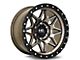 Hardrock Offroad H105 Matte Bronze 6-Lug Wheel; 17x9; 1mm Offset (07-13 Sierra 1500)