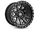 Hardrock Offroad H106 Matte Black 6-Lug Wheel; 17x9; -12mm Offset (07-13 Sierra 1500)