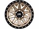 Hardrock Offroad H106 Matte Bronze 6-Lug Wheel; 17x9; -12mm Offset (07-13 Sierra 1500)