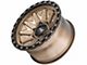 Hardrock Offroad H106 Matte Bronze 6-Lug Wheel; 17x9; -12mm Offset (07-13 Sierra 1500)