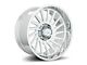 Hardrock Offroad H905 Polished 6-Lug Wheel; Left Directional; 22x12; -51mm Offset (07-13 Sierra 1500)