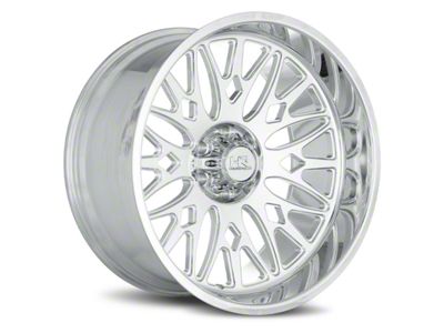 Hardrock Offroad H907 Polished 6-Lug Wheel; 22x12; -51mm Offset (07-13 Sierra 1500)