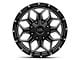 Hardrock Offroad Indestructible Gloss Black Milled 6-Lug Wheel; 22x10; -25mm Offset (07-13 Sierra 1500)