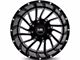 Hardrock Offroad Overdrive Gloss Black Milled 6-Lug Wheel; 20x10; -19mm Offset (07-13 Sierra 1500)