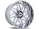 Hardrock Offroad Bones Xposed Chrome 8-Lug Wheel; 20x12; -44mm Offset (11-14 Sierra 3500 HD SRW)