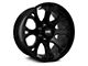 Hardrock Offroad Bloodshot Xposed Gloss Black 6-Lug Wheel; 24x14; -76mm Offset (07-13 Silverado 1500)