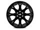 Hardrock Offroad Bloodshot Xposed Gloss Black 6-Lug Wheel; 24x14; -76mm Offset (07-13 Silverado 1500)