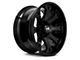 Hardrock Offroad Bloodshot Xposed Gloss Black 6-Lug Wheel; 24x14; -76mm Offset (07-13 Silverado 1500)