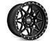 Hardrock Offroad H105 Matte Black 6-Lug Wheel; 17x9; 1mm Offset (07-13 Silverado 1500)