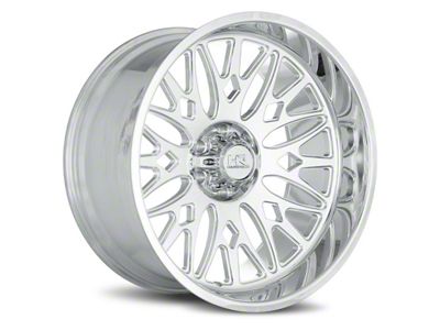 Hardrock Offroad H907 Polished 6-Lug Wheel; 24x12; -51mm Offset (07-13 Silverado 1500)