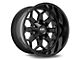 Hardrock Offroad Indestructible Gloss Black 6-Lug Wheel; 20x10; -19mm Offset (07-13 Silverado 1500)