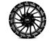 Hardrock Offroad Overdrive Gloss Black 6-Lug Wheel; 20x12; -51mm Offset (07-13 Silverado 1500)
