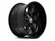 Hardrock Offroad Tank Gloss Black 6-Lug Wheel; 20x12; -44mm Offset (07-13 Silverado 1500)