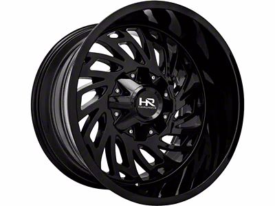 Hardrock Offroad Attack Gloss Black 6-Lug Wheel; 20x10; -19mm Offset (07-14 Tahoe)